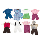 Role Play Multicultural Dolls Dressing Up Clothes