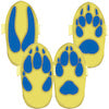 Foot Stampers Assorted Animal Track 4pk