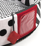Black and White Textured Baby Pod