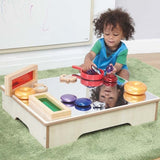 Toddler Wooden Mirror Table