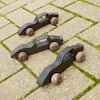 Outdoor Wooden Racing Cars 10pk