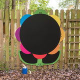 Giant Mark Making Chalkboard Daisy