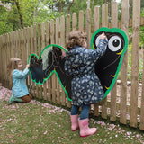 Giant Mark Making Chalkboard Caterpillar
