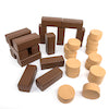 Role Play Foam Lumberjack Logs 30pcs