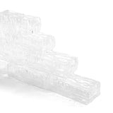 Glacier Effect Clear Plastic Bricks