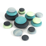 Wooden Stacking Pastel Pebbles