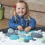 Wooden Stacking Pastel Pebbles
