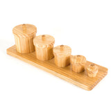 Wooden Toddler Sorting Pots