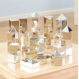 Metallic Assorted Mini Bricks  - set of 32 bricks