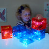 Plastic Open Up Construction Cubes