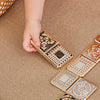 Metallic Matching Domino Set