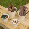Cream Bucket Set 4pcs