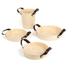Natural Cream Tray & Bucket