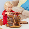 Wooden Rustic Number Stacker 1-10