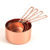 Rose Gold Measuring Cups 4pk