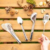 Multi Style Tong Set 4pk
