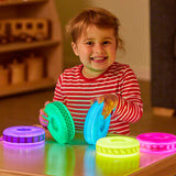 Glow, Stack & Build Texture Tower / Wooden Pole sold separately