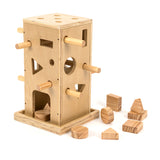Wooden Posting Activity Tower