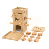 Wooden Posting Activity Tower