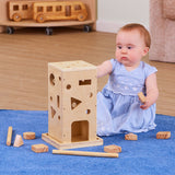Wooden Posting Activity Tower