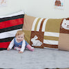 Giant Black & White Cushion