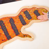 Mark Making Sequin Giant Dinosaurs