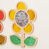 Mark Making Sequin and Mirror Daisy Frame