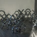 Metallic Silver Stacking Crosses 12pk