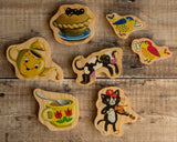 Alphabet Rhyme Time Characters Set 2
